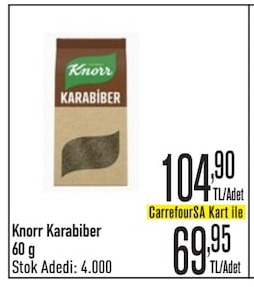 Knorr Karabiber 60 G