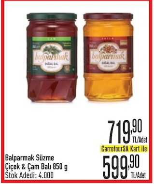 Balparmak Süzme Çiçek & Çam Balı 850 G