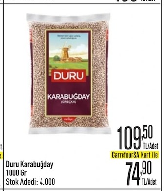 Duru Karabuğday 1000 Gr