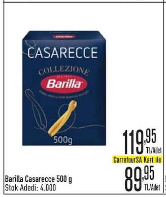 Barilla Casarecce 500 G