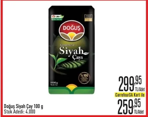 Doğuş Siyah Çay 100 G