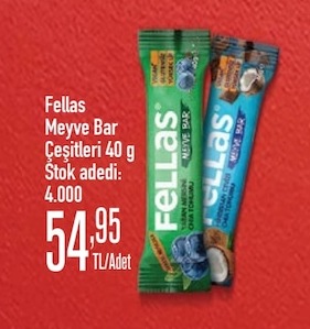 Fellas Meyve Bar Çeşitleri 40 G