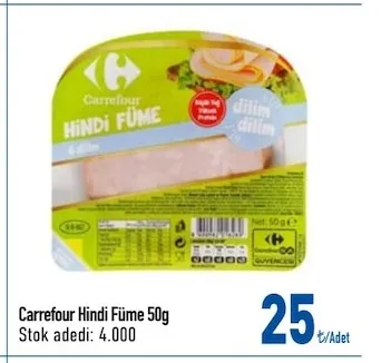 Carrefour Hindi Füme 50G