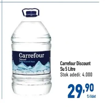 Carrefour Discount Su 5 Litre