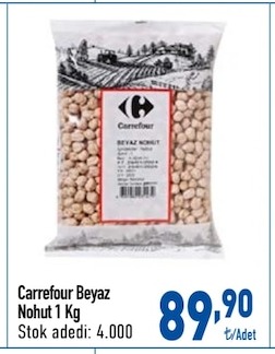 Carrefour Beyaz Nohut 1 Kg