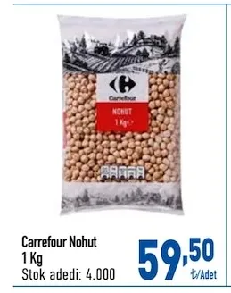 Carrefour Nohut 1 Kg