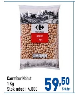 Carrefour Nohut 1 Kg