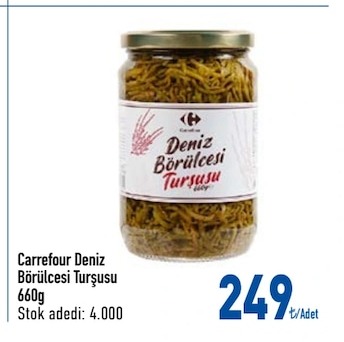 Carrefour Deniz Börülcesi Turşusu 660G