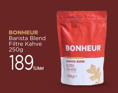 Bonheur Barista Blend Filtre Kahve 250G