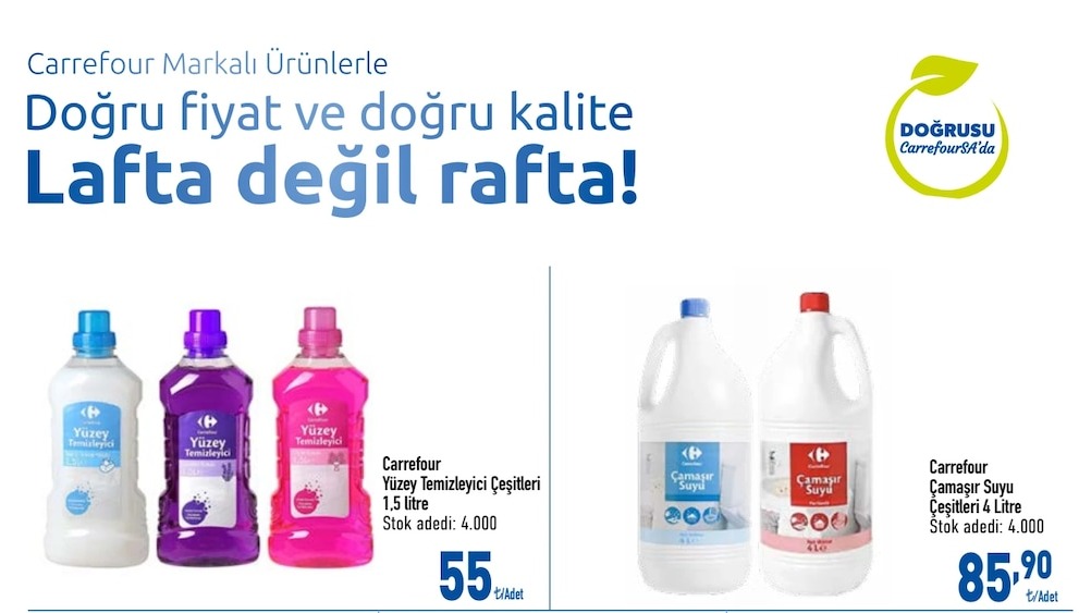Carrefour Yüzey Temizleyici Çeşitleri 1.5 Litre
