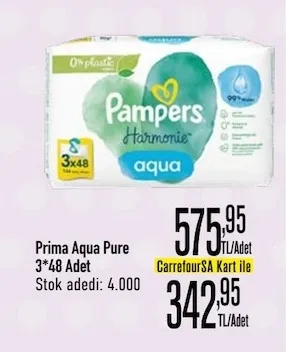 Prima Aqua Pure 3*48 Adet