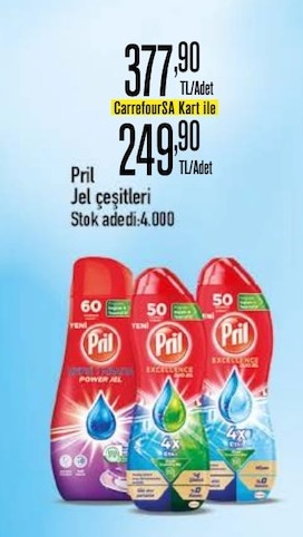 Pril Jel Çeşitleri