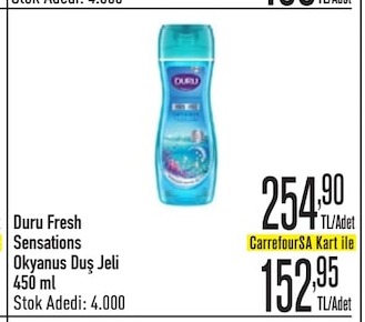 Duru Fresh Sensations Okyanus Duş Jeli 450 Ml