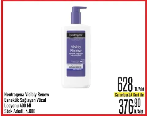 Neutrogena Visibly Renew Esneklik Sağlayan Vücut Losyonu 400 Ml