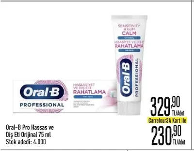 Oral-B Pro Hassas Ve Diş Eti Orijinal 75 Ml