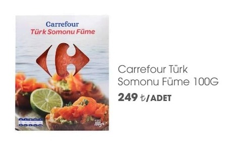 Carrefour Türk Somonu Füme 100G
