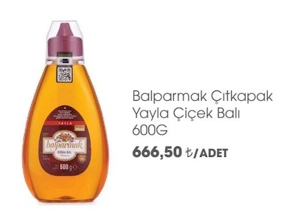 Balparmak Çıtkapak Yayla Çiçek Balı 600G