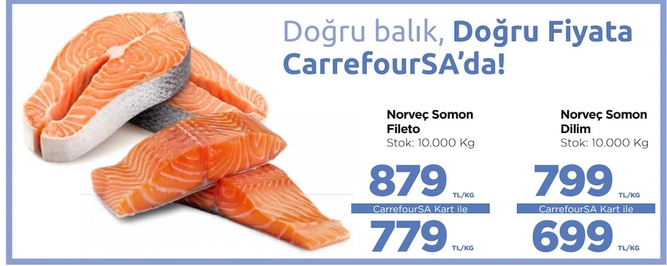 Norveç Somon Fileto