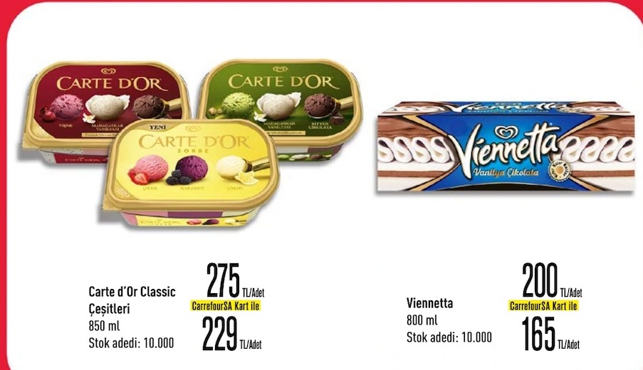 Carte D'Or Classic Çeşitleri 850 Ml