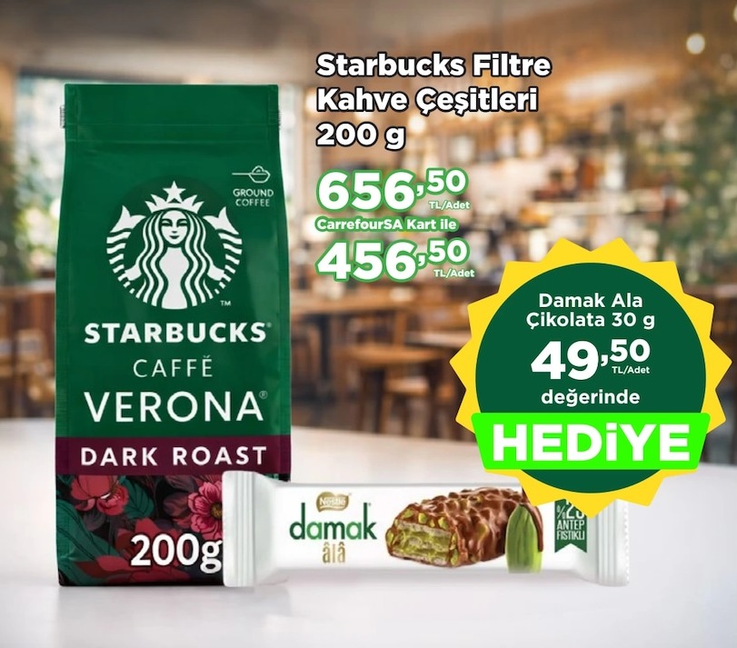Starbucks Filtre Kahve Cesitleri 200 G