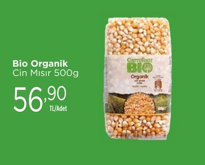 Bio Organik Cin Mısır 500G