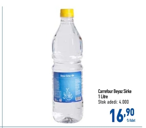 Carrefour Beyaz Sirke 1 Litre