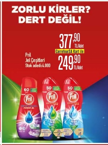 Pril Jel Çeşitleri