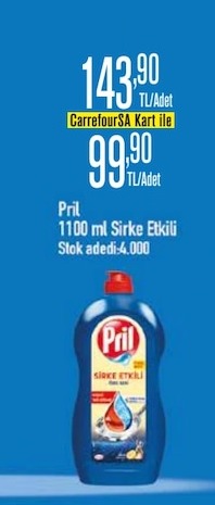 Pril 1100 Ml Sirke Etkili