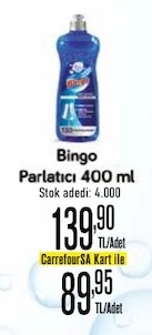 Bingo Parlatıcı 400 Ml