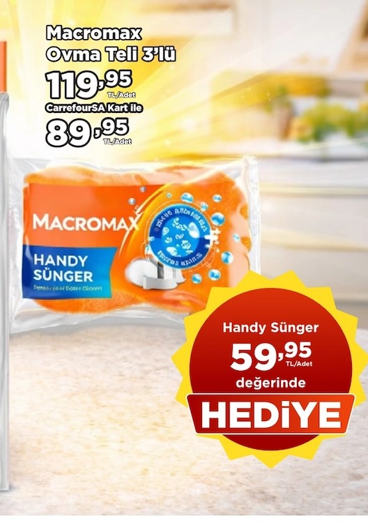 Macromax Ovma Teli 3'Lü