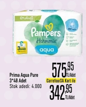 Prima Aqua Pure 3*48 Adet