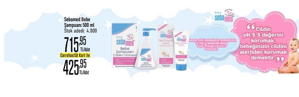 Sebamed Bebe Şampuanı 500 Ml