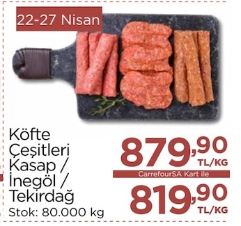 Köfte Çeşitleri Kasap / İnegöl / Tekirdağ 1 Kg