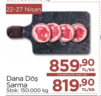 Dana Döş Sarma 1 Kg