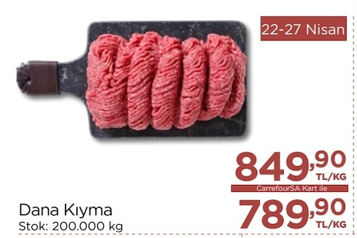 Dana Kıyma 1 Kg