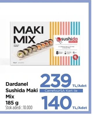 Dardanel Sushida Maki Mix 185 G
