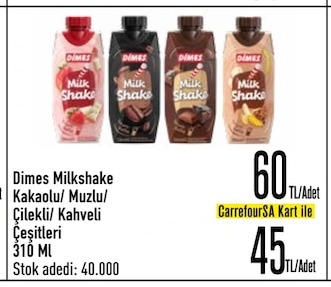 Dimes Milkshake 310 Ml