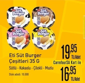 Eti Süt Burger Çeşitleri 35G