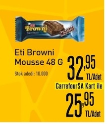 Eti Browni Mousse 48G