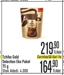 Tchibo Gold Selection Eko Paket 75G