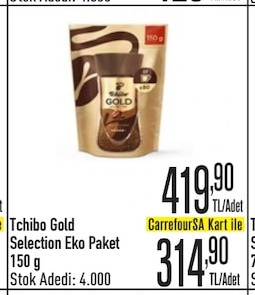 Tchibo Gold Selection Eko Paket 150G