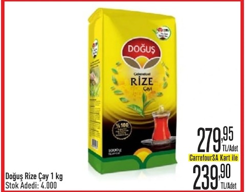 Doğuş Rize Çay 1 Kg