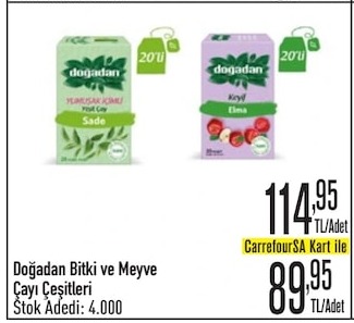 Doğadan Bitki Ve Meyve Çayı Çeşitleri