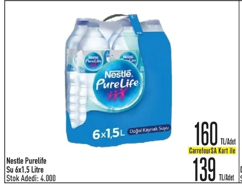 Nestle Purelife Su 6X1.5 Litre