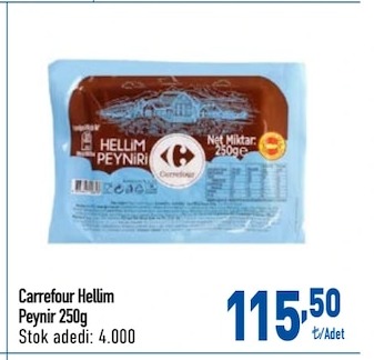 Carrefour Hellim Peynir 250G