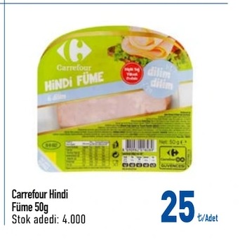Carrefour Hindi Füme 50G