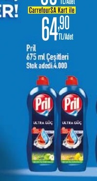 Pril Excellence 5'I 1 Arada Kapsül 60'Lı