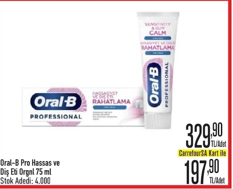 Oral-B Pro Hassas Ve Diş Eti Orgini 75 Ml