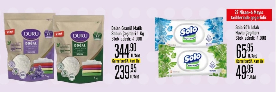 Solo 90'Lı Islak Havlu Çeşitleri 1 Adet