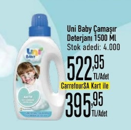 Uni Baby Çamaşır Deterjanı 1500 Ml